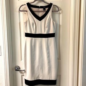White House black market ponte dress